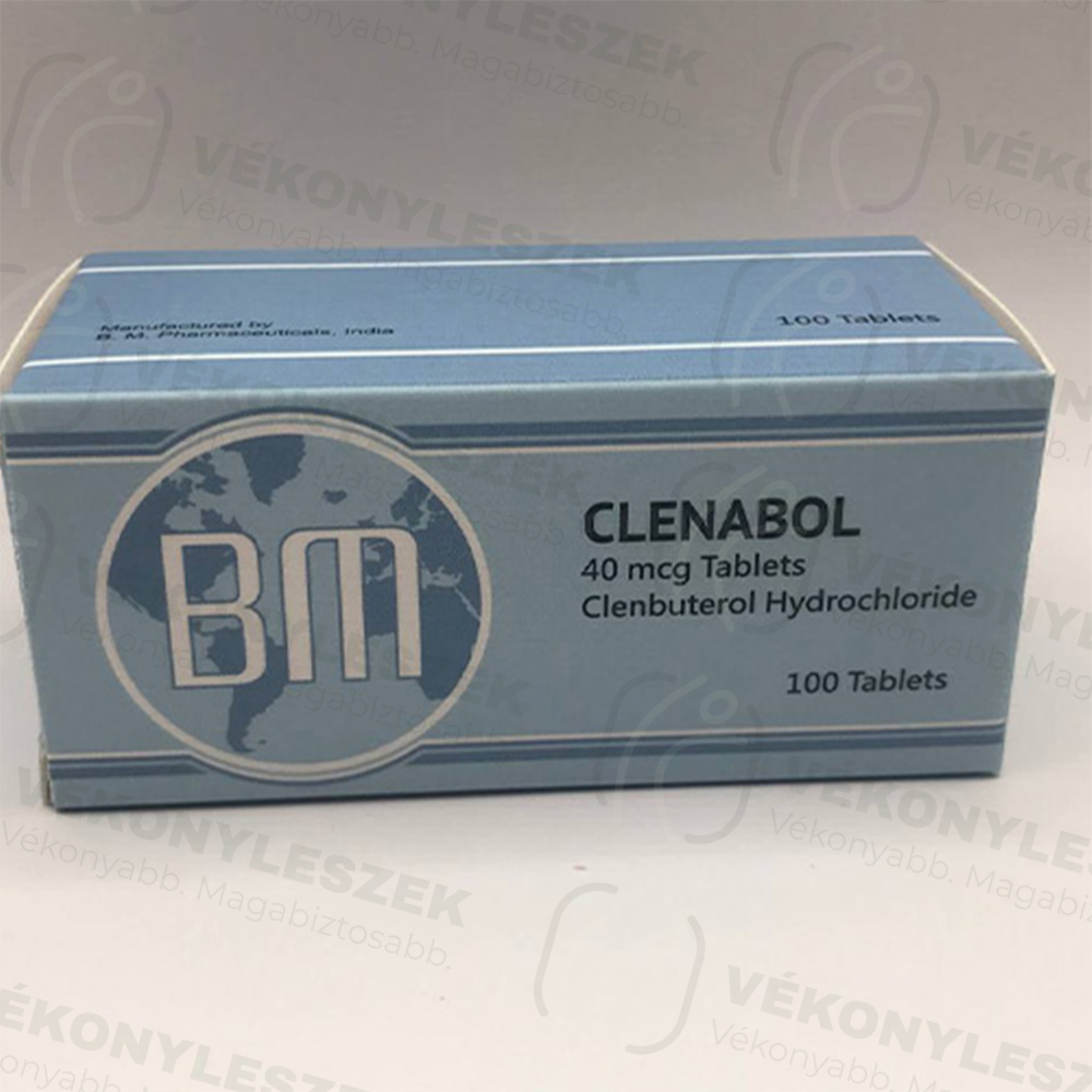 BM Clenbuterol 40mg (Spiropent hatóanyag)