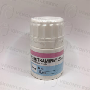 Teva Sibutramine Hyrochloride 20mg